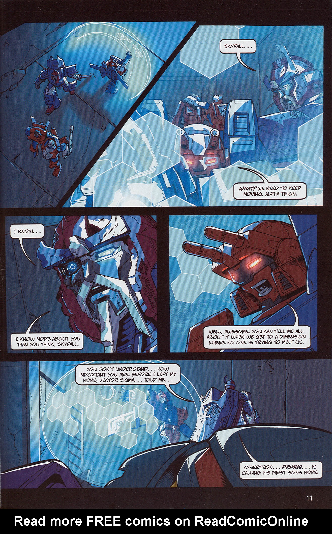 Read online Transformers: Collectors' Club comic -  Issue #24 - 11