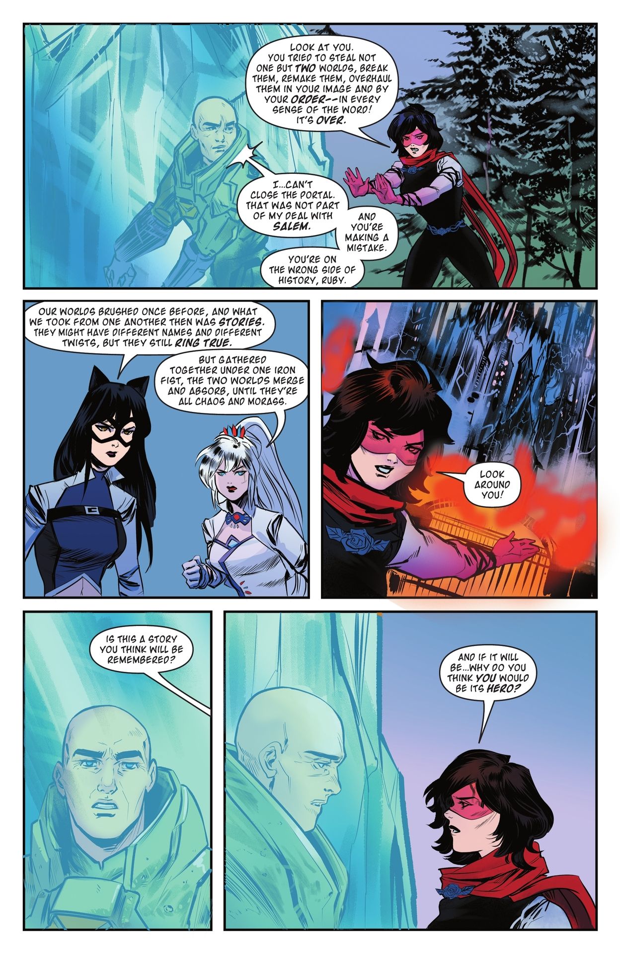 Read online DC/RWBY comic -  Issue #6 - 4