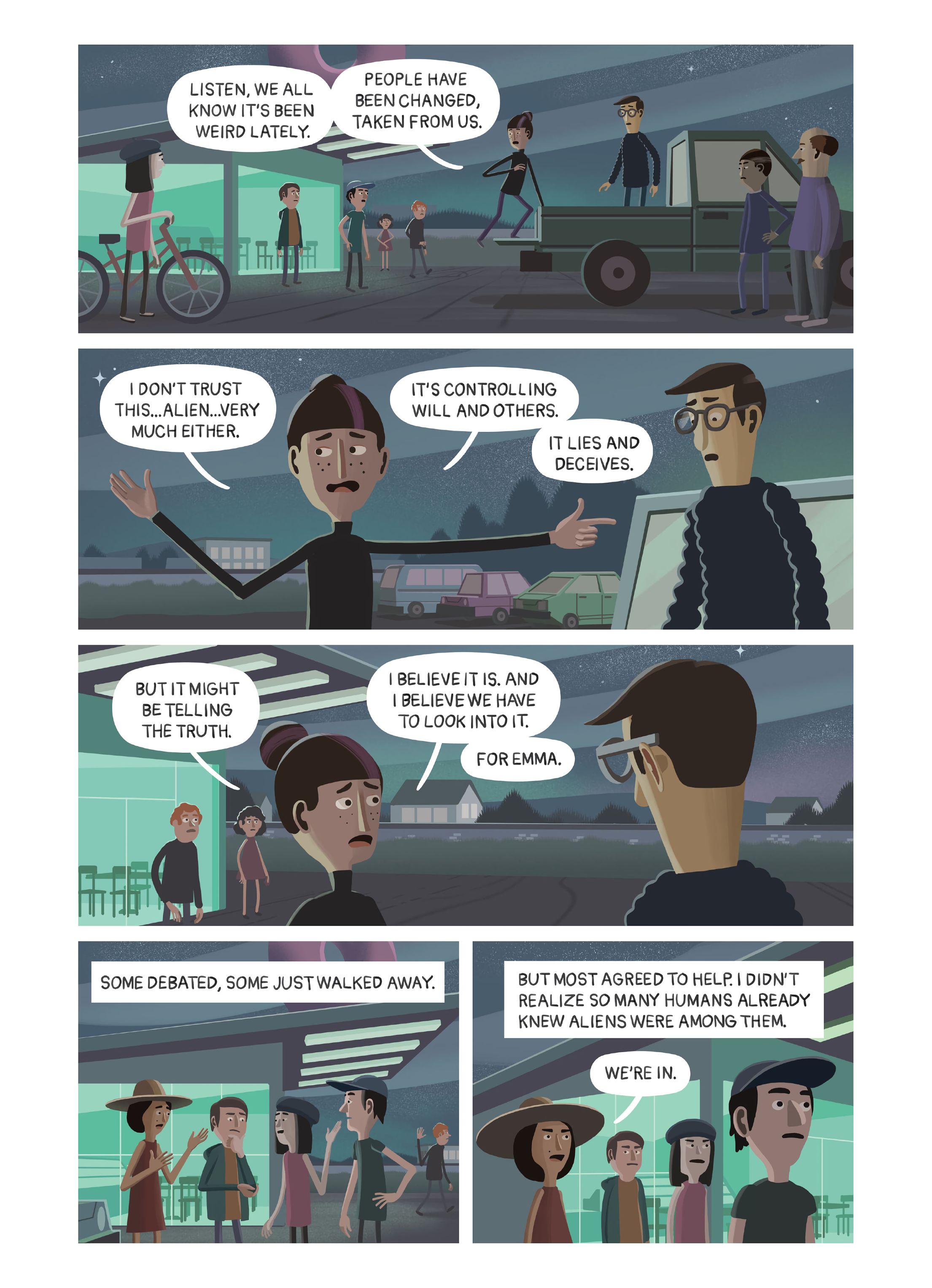 Read online My Life Among Humans comic -  Issue # TPB - 72