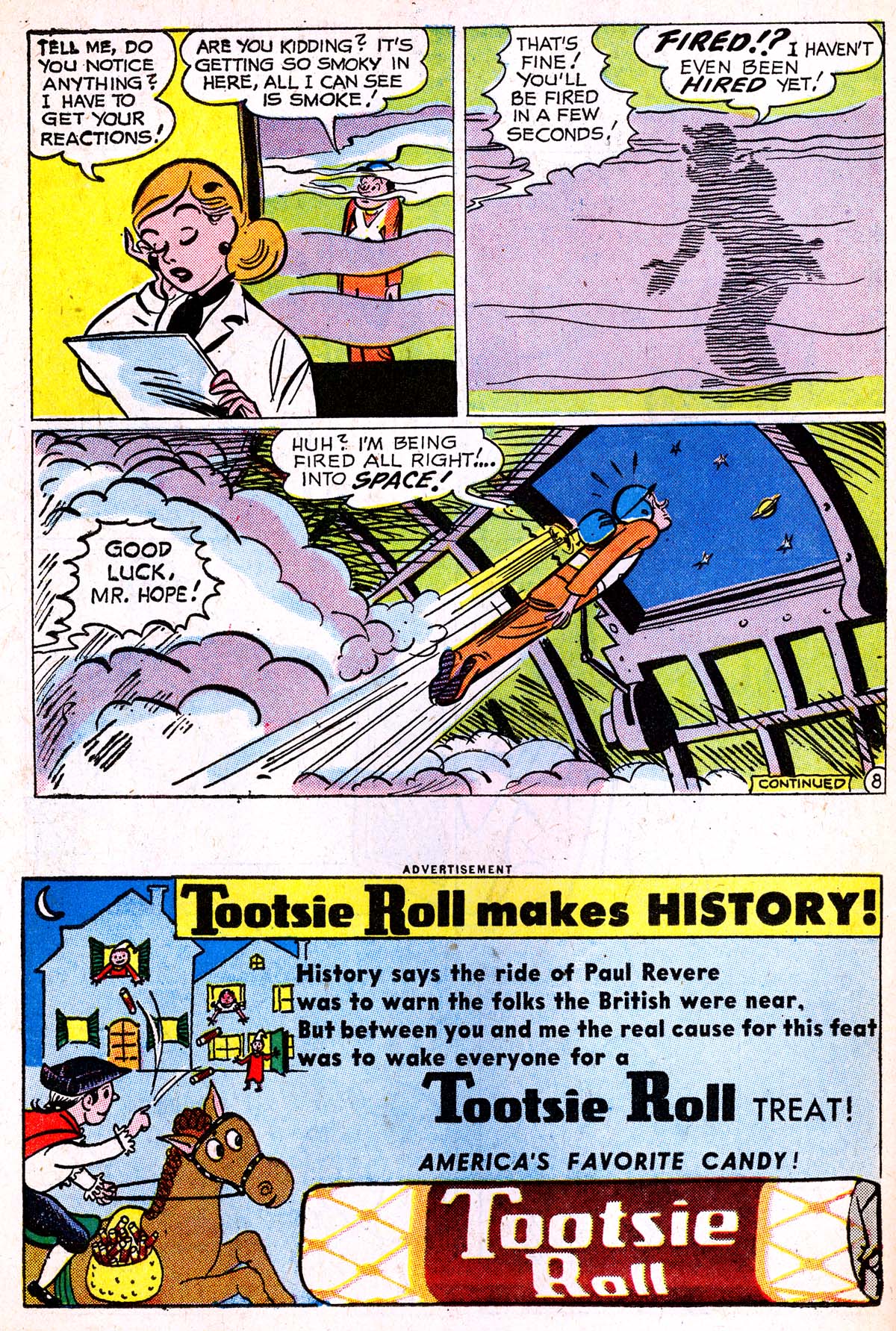 Read online The Adventures of Bob Hope comic -  Issue #70 - 10