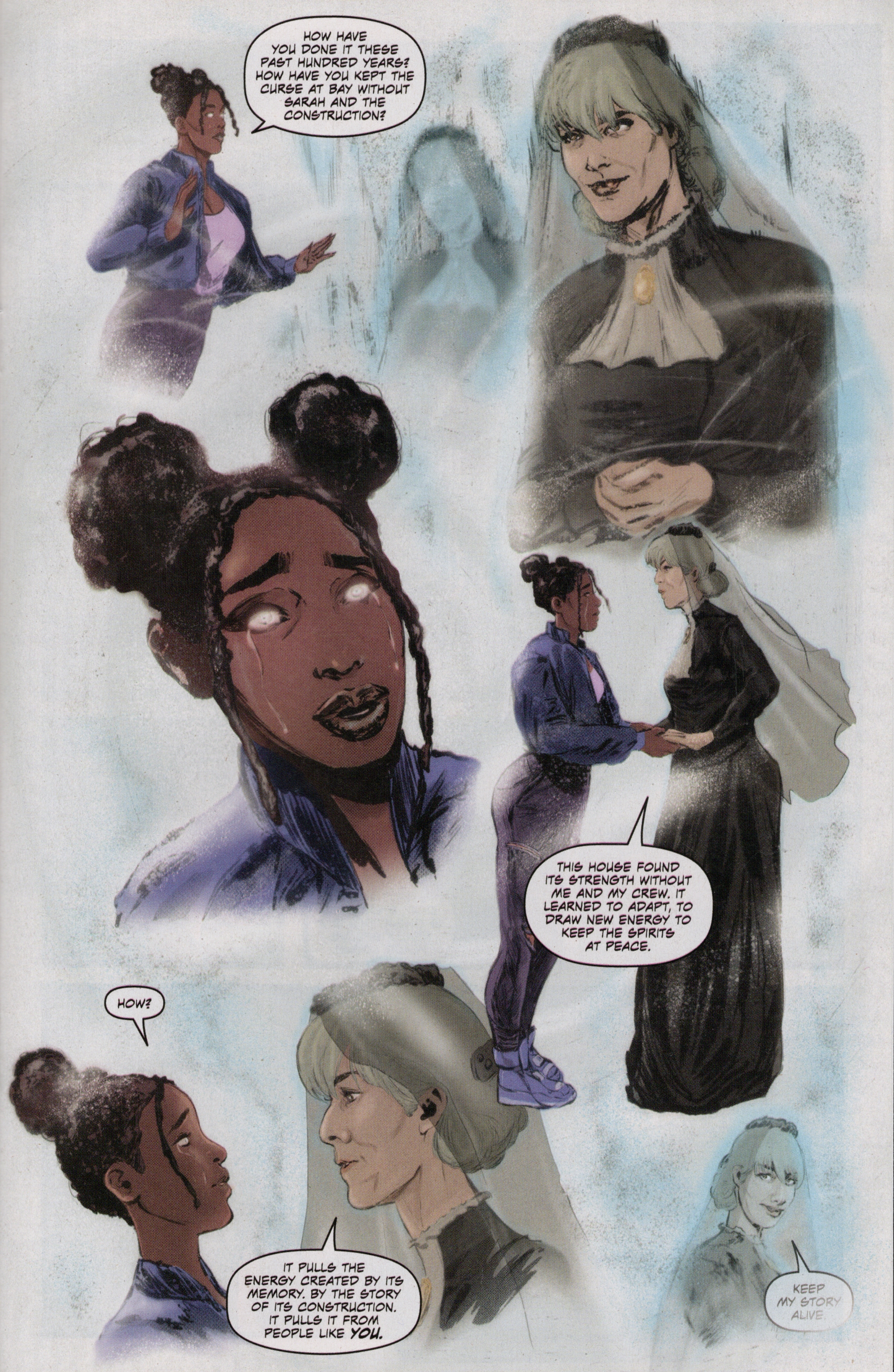 Read online Free Comic Book Day 2022 comic -  Issue # Source Point Press The Winchester Mystery House - 19