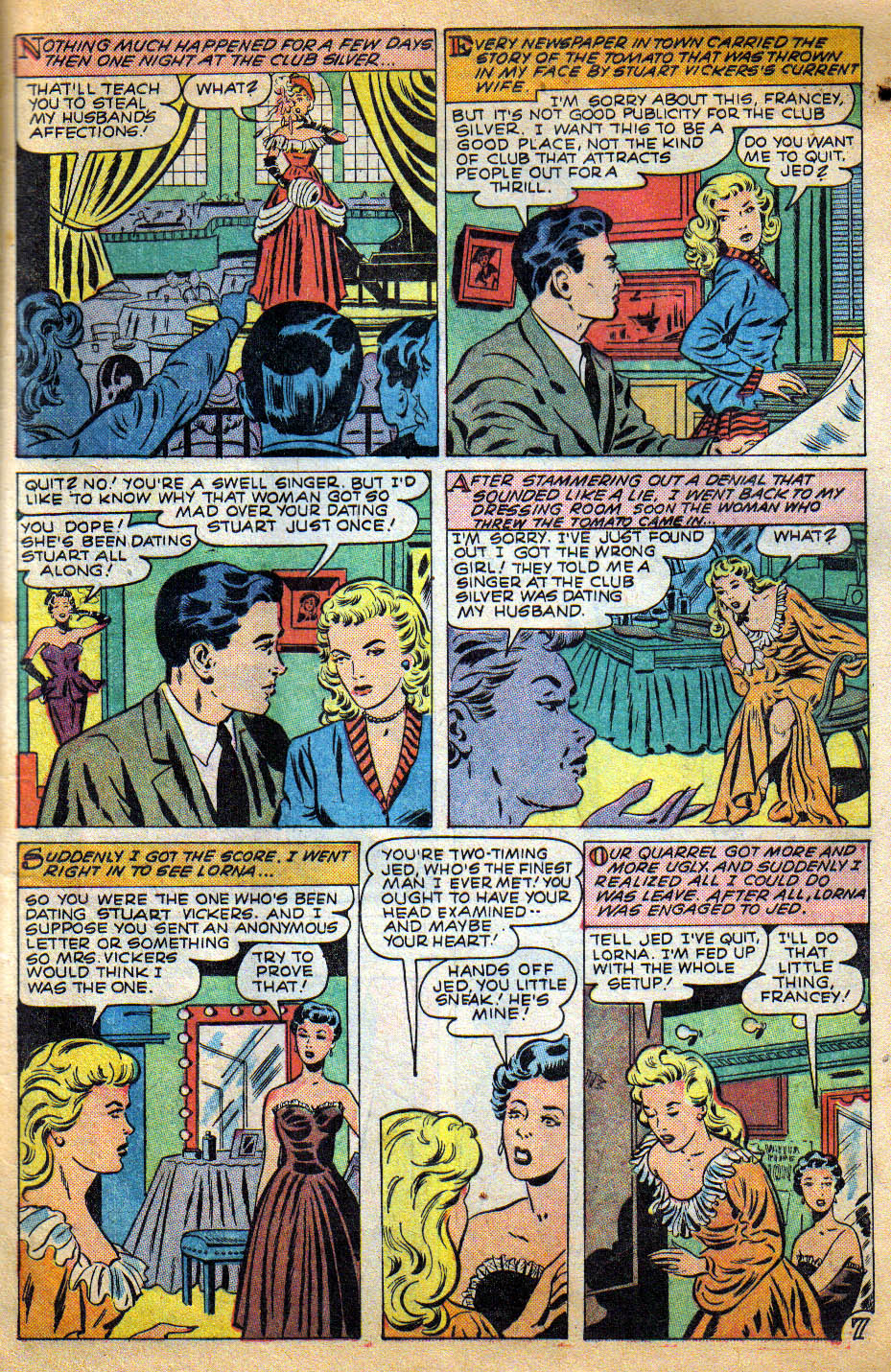 Read online Glamorous Romances comic -  Issue #48 - 9