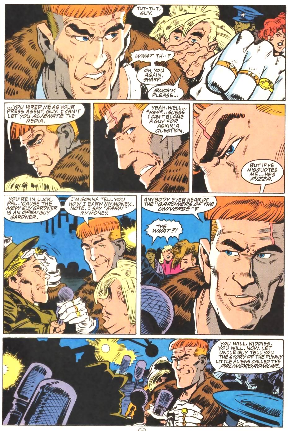 Read online Guy Gardner comic -  Issue #4 - 4
