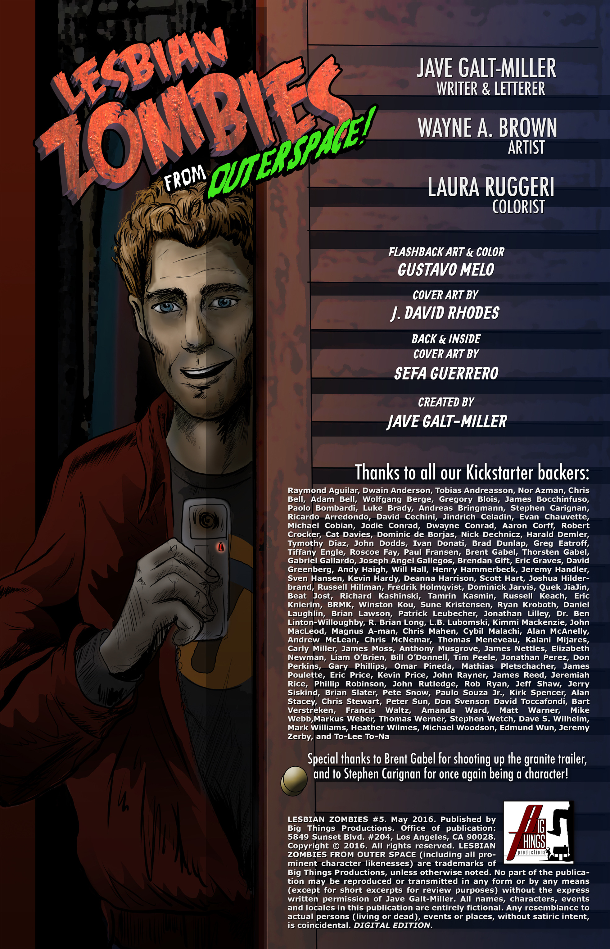 Read online Lesbian Zombies from Outer Space comic -  Issue #5 - 2