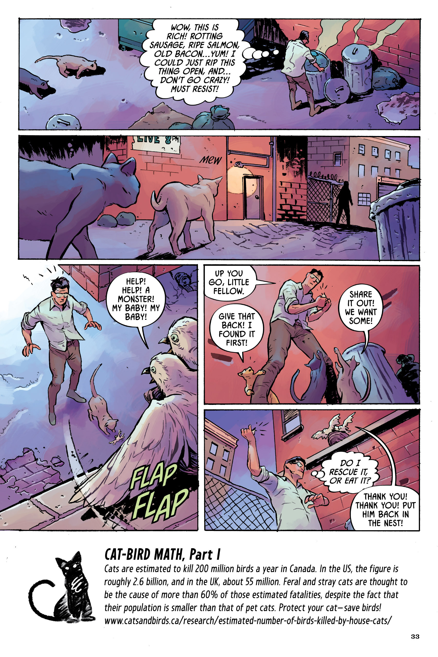 Read online Angel Catbird comic -  Issue # TPB 1 - 35