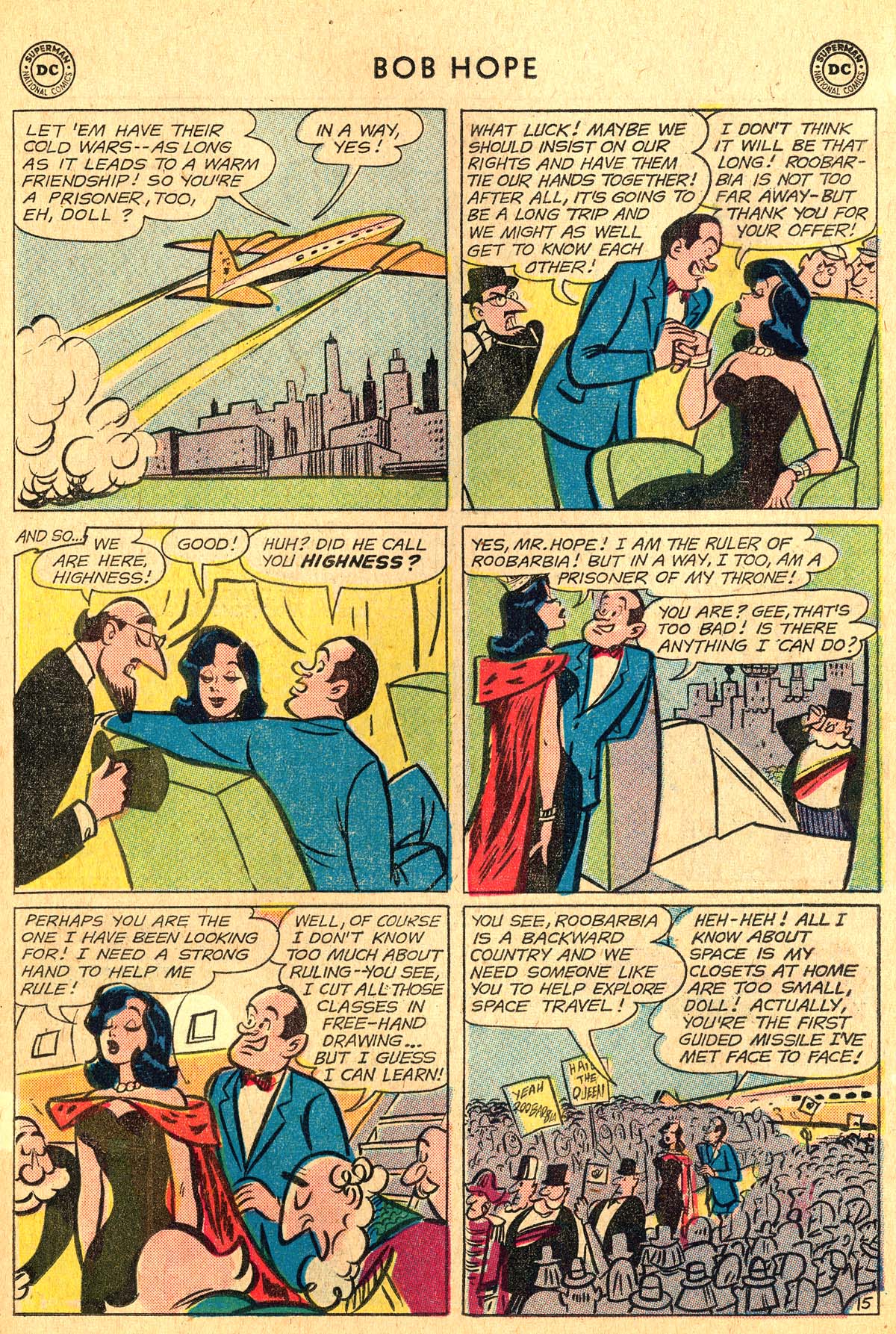 Read online The Adventures of Bob Hope comic -  Issue #60 - 19