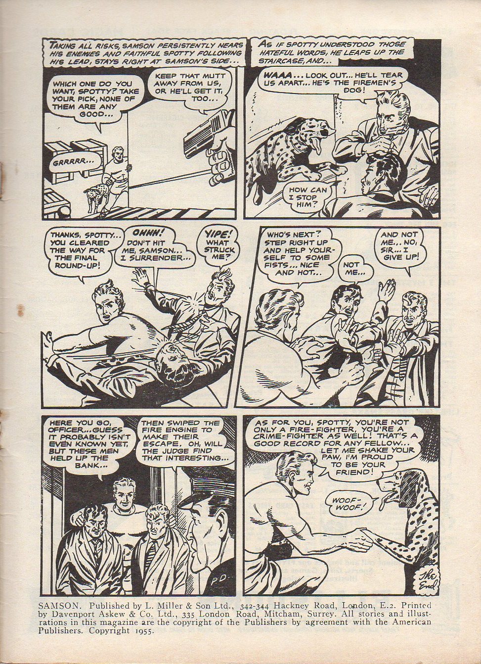 Read online Samson (1955) comic -  Issue #13 - 27