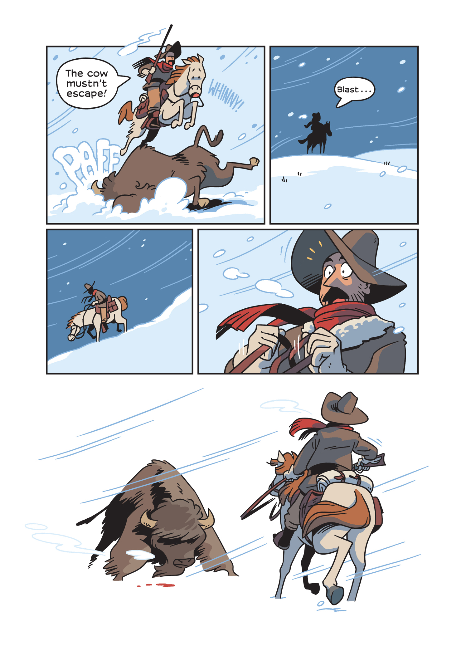 Read online History Comics comic -  Issue # The American Bison - The Buffalos Survival Tale - 81