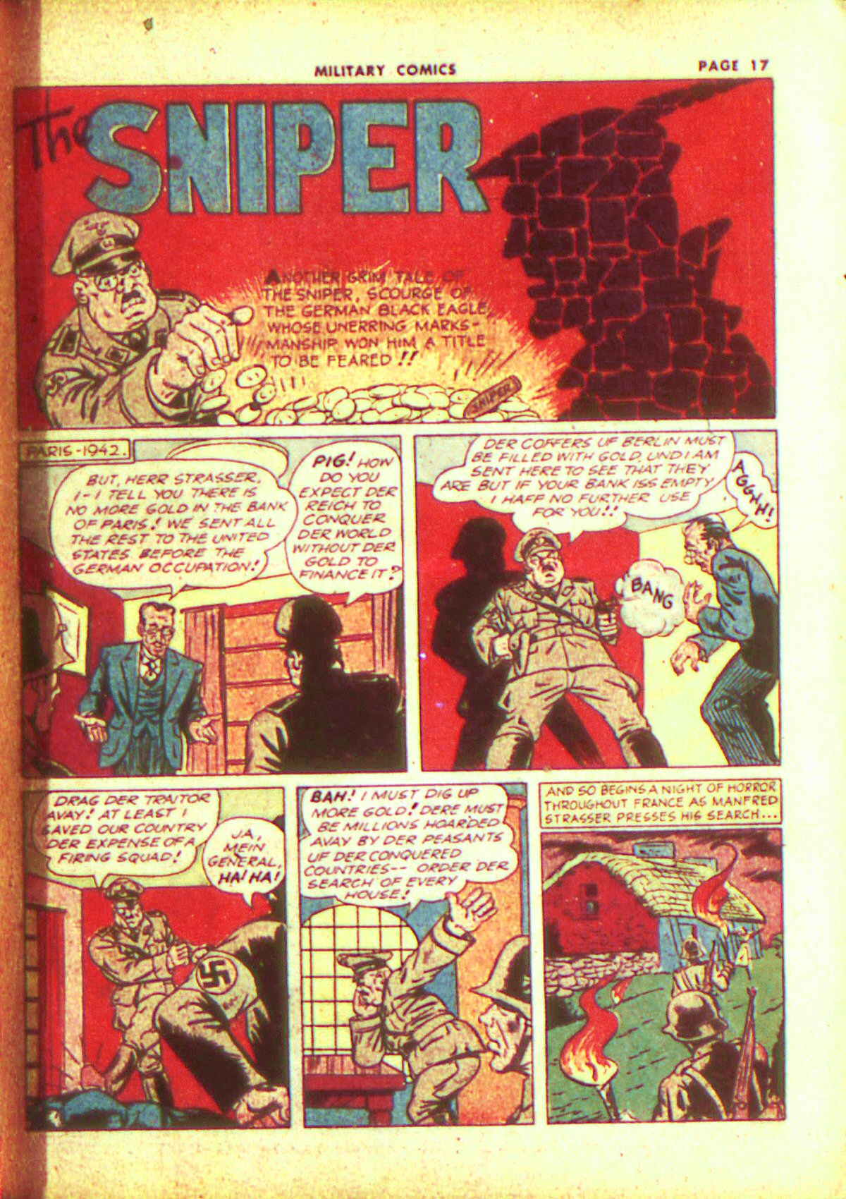 Read online Military Comics comic -  Issue #13 - 19
