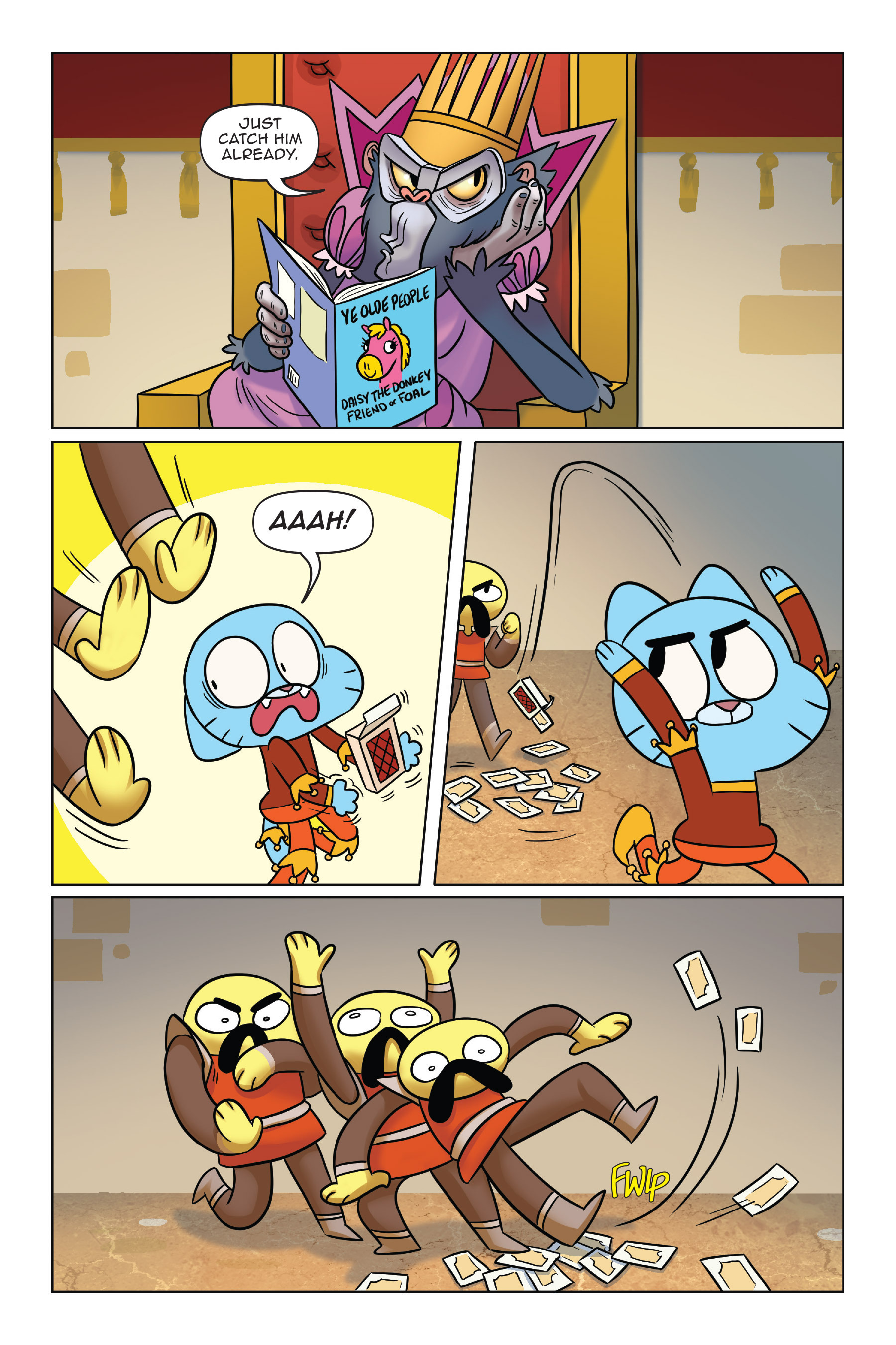 Read online The Amazing World of Gumball: Fairy Tale Trouble comic -  Issue # Full - 124