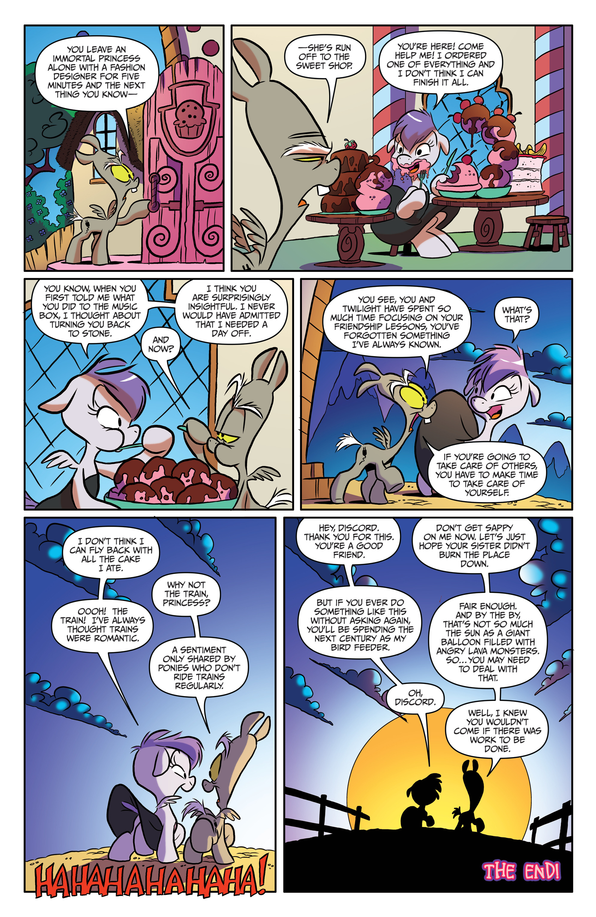 Read online My Little Pony: Friendship is Magic comic -  Issue #50 - 32