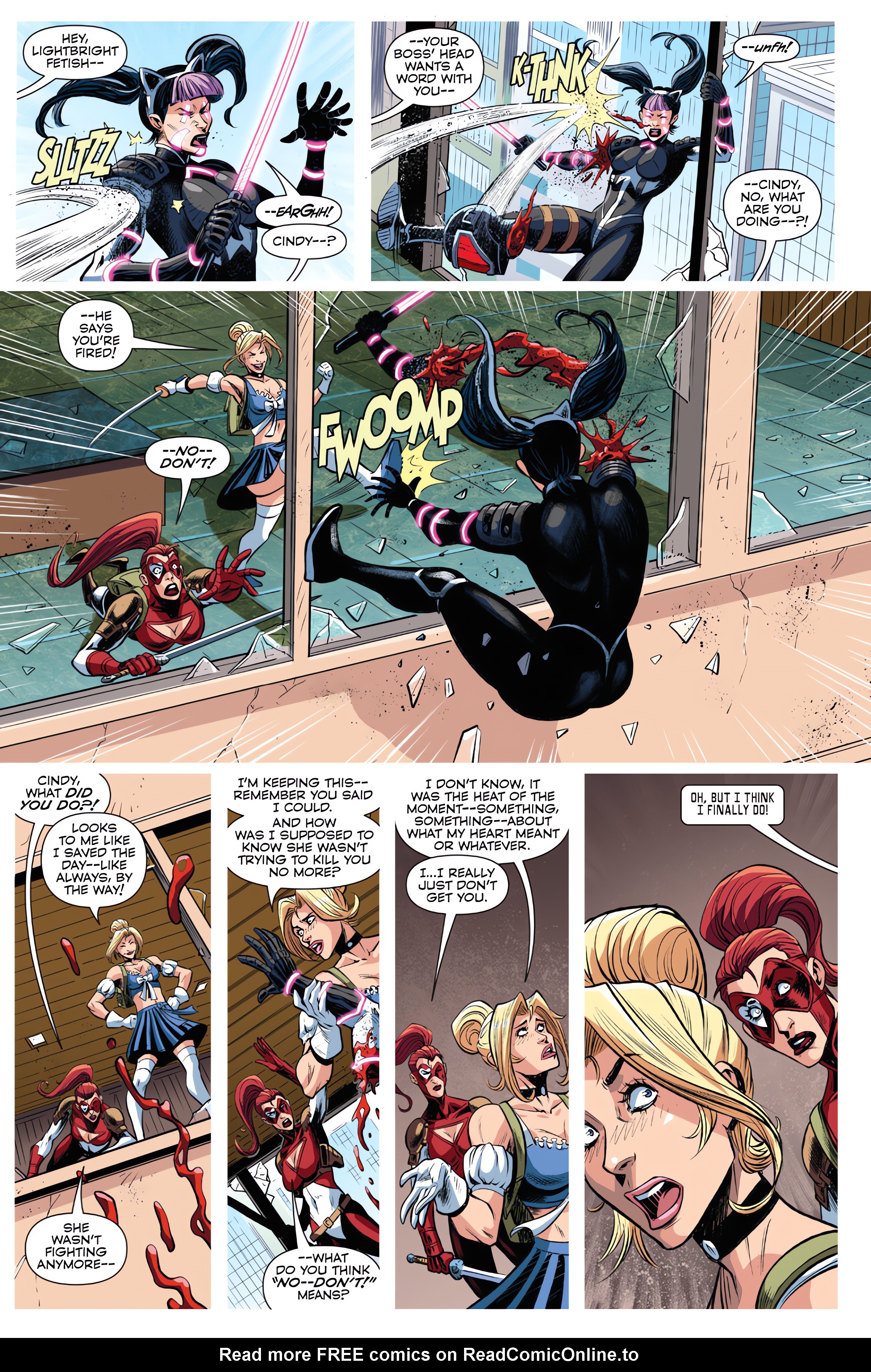 Read online Cinderella vs The Queen of Hearts comic -  Issue #3 - 32