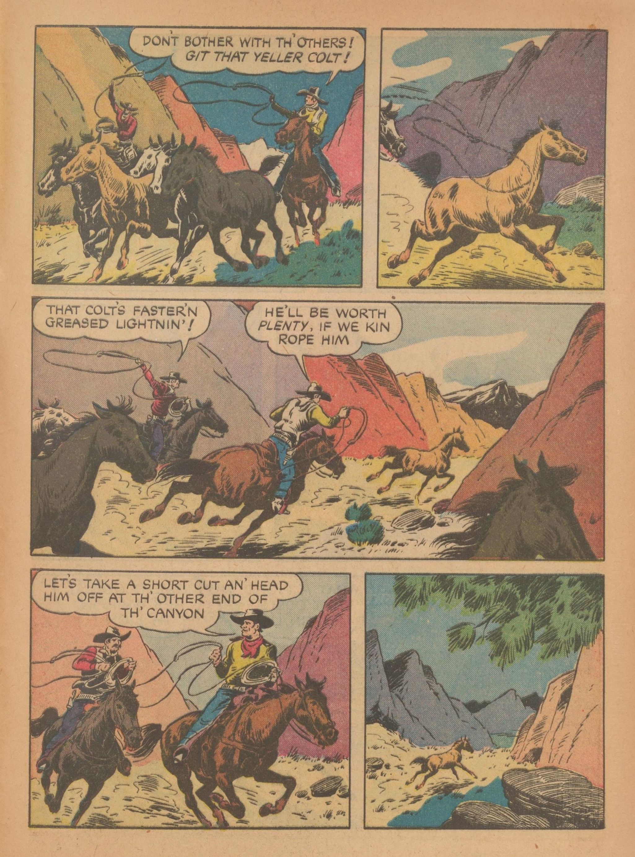 Read online Gene Autry Comics comic -  Issue #5 - 63