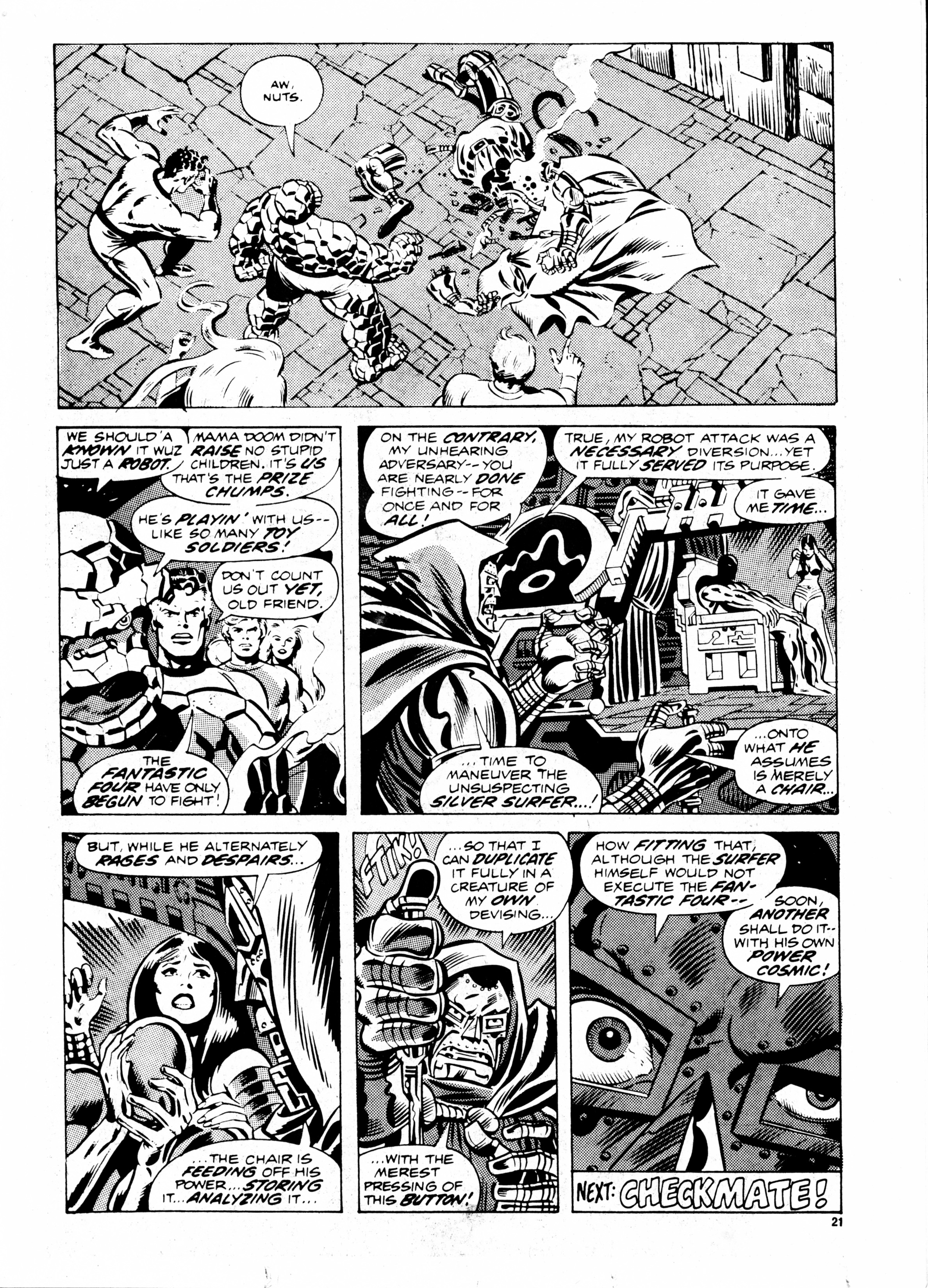 Read online Fantastic Four (1982) comic -  Issue #23 - 21
