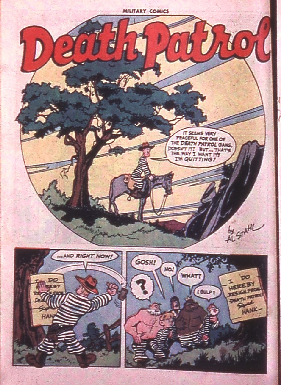Read online Military Comics comic -  Issue #40 - 25