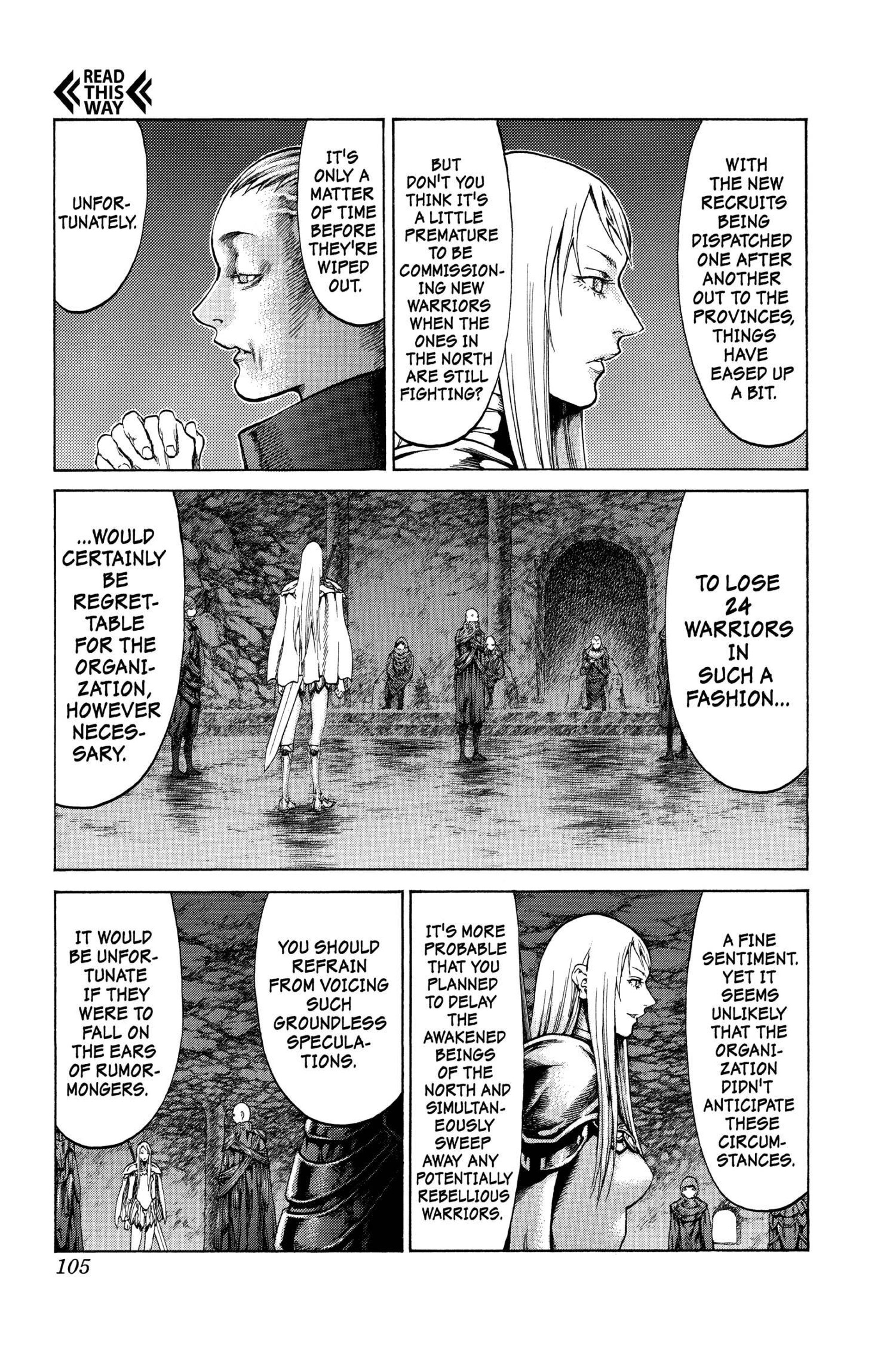 Read online Claymore comic -  Issue #11 - 96