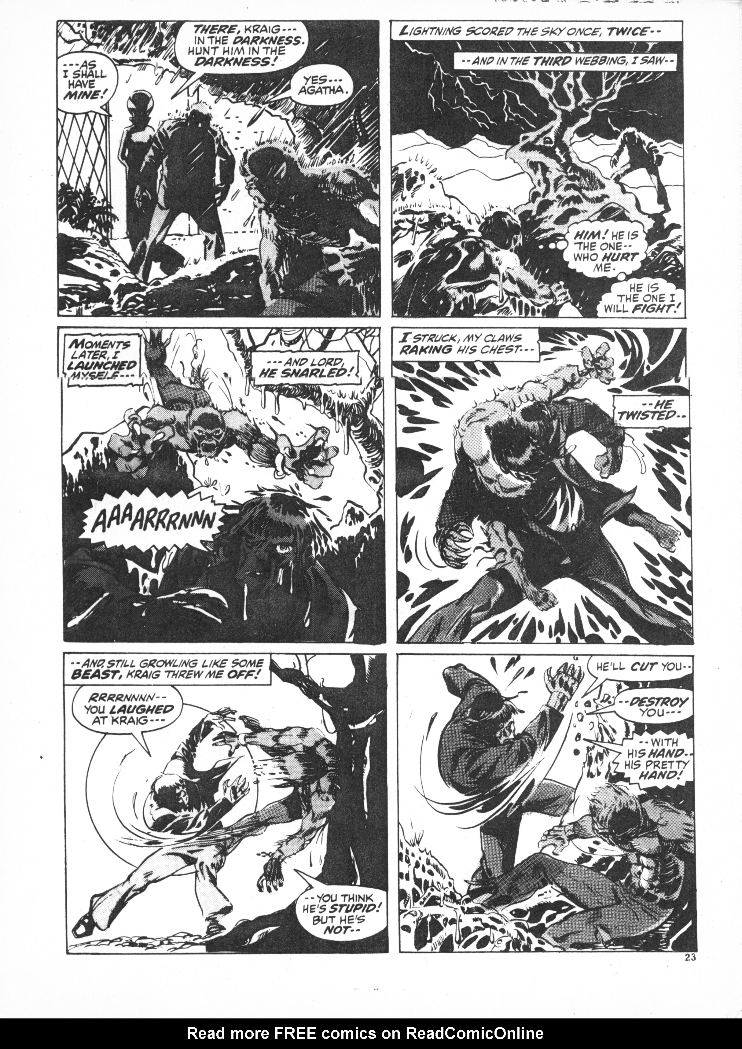 Read online Dracula Lives (1974) comic -  Issue #7 - 23