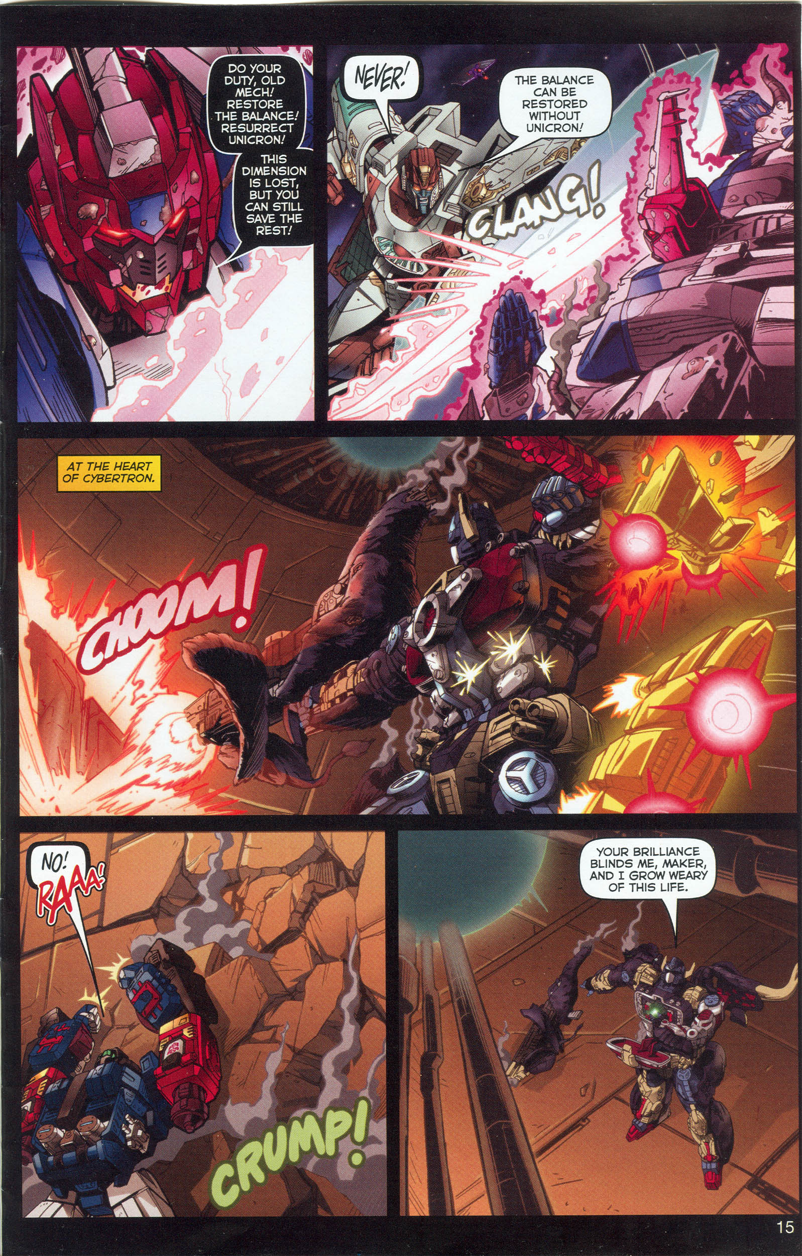 Read online Transformers: Collectors' Club comic -  Issue #6 - 15