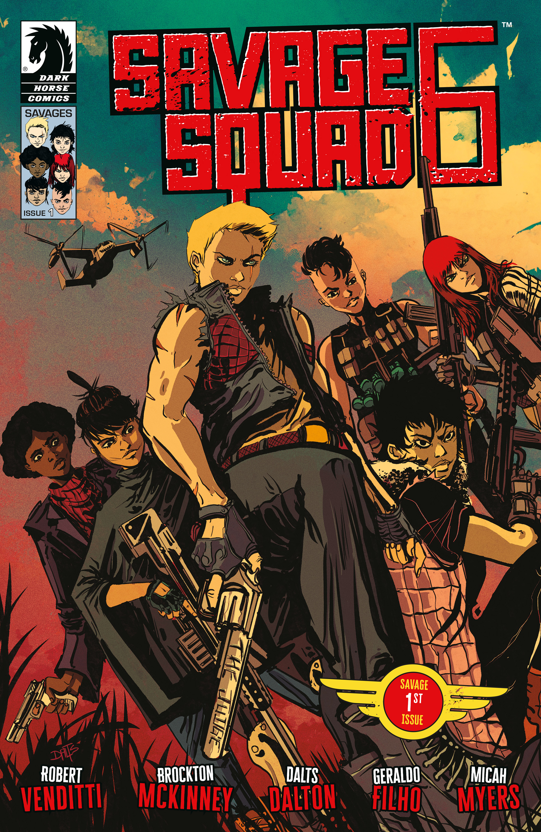 Read online Savage Squad 6 comic -  Issue #1 - 1