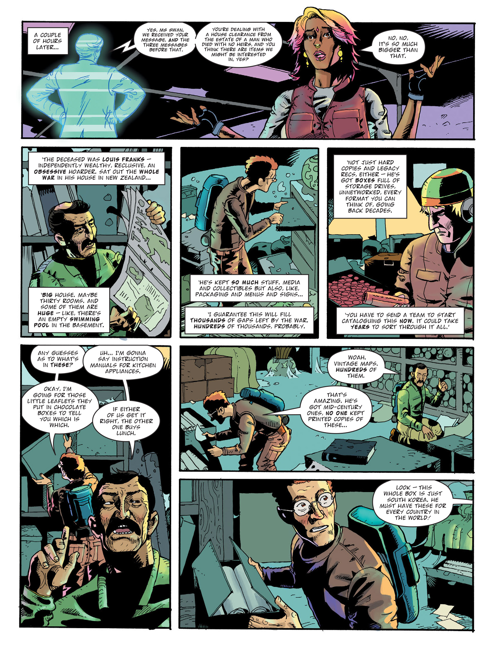 Read online 2000 AD comic -  Issue #2347 - 23
