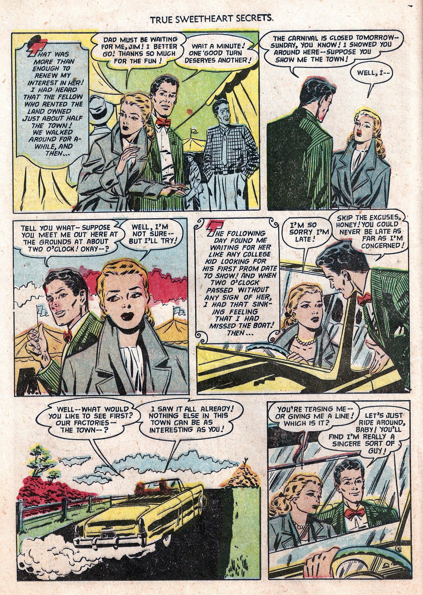 Read online True Sweetheart Secrets comic -  Issue #11 - 16