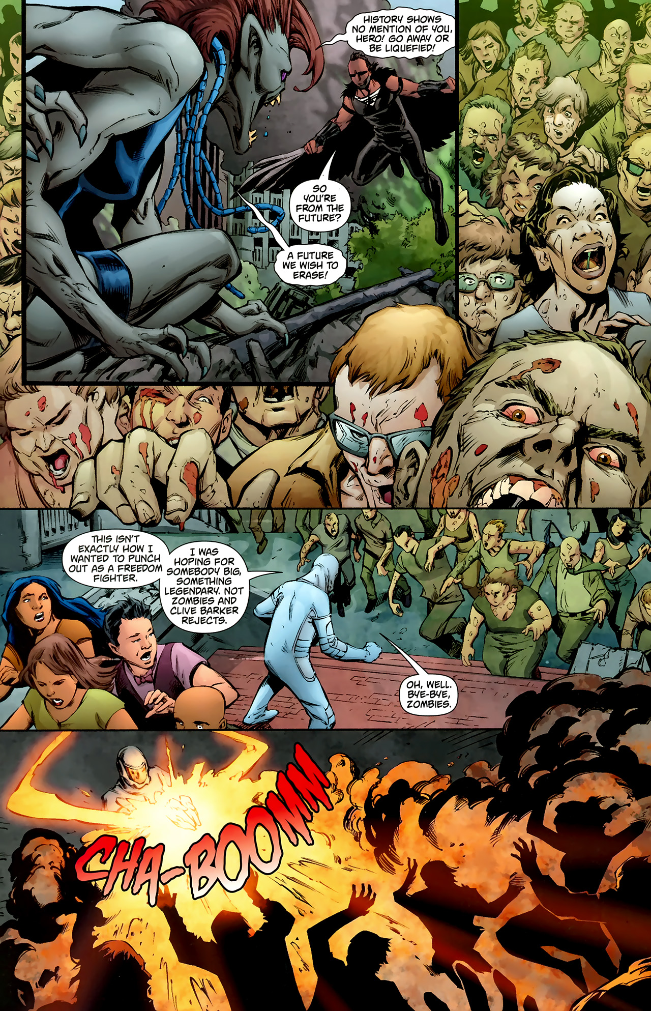 Read online Freedom Fighters (2010) comic -  Issue #9 - 15