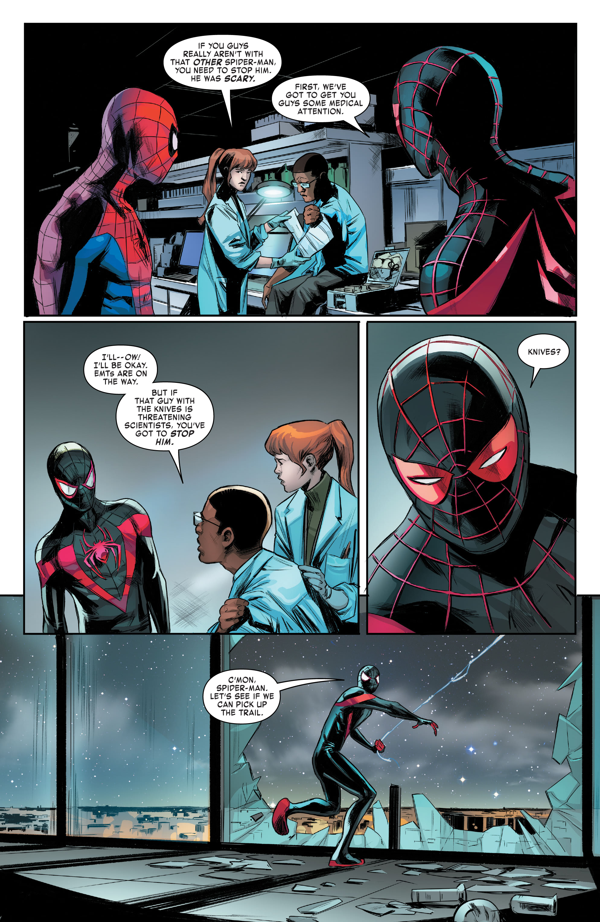 Read online Miles Morales: Spider-Man By Saladin Ahmed Omnibus comic -  Issue # TPB (Part 7) - 14