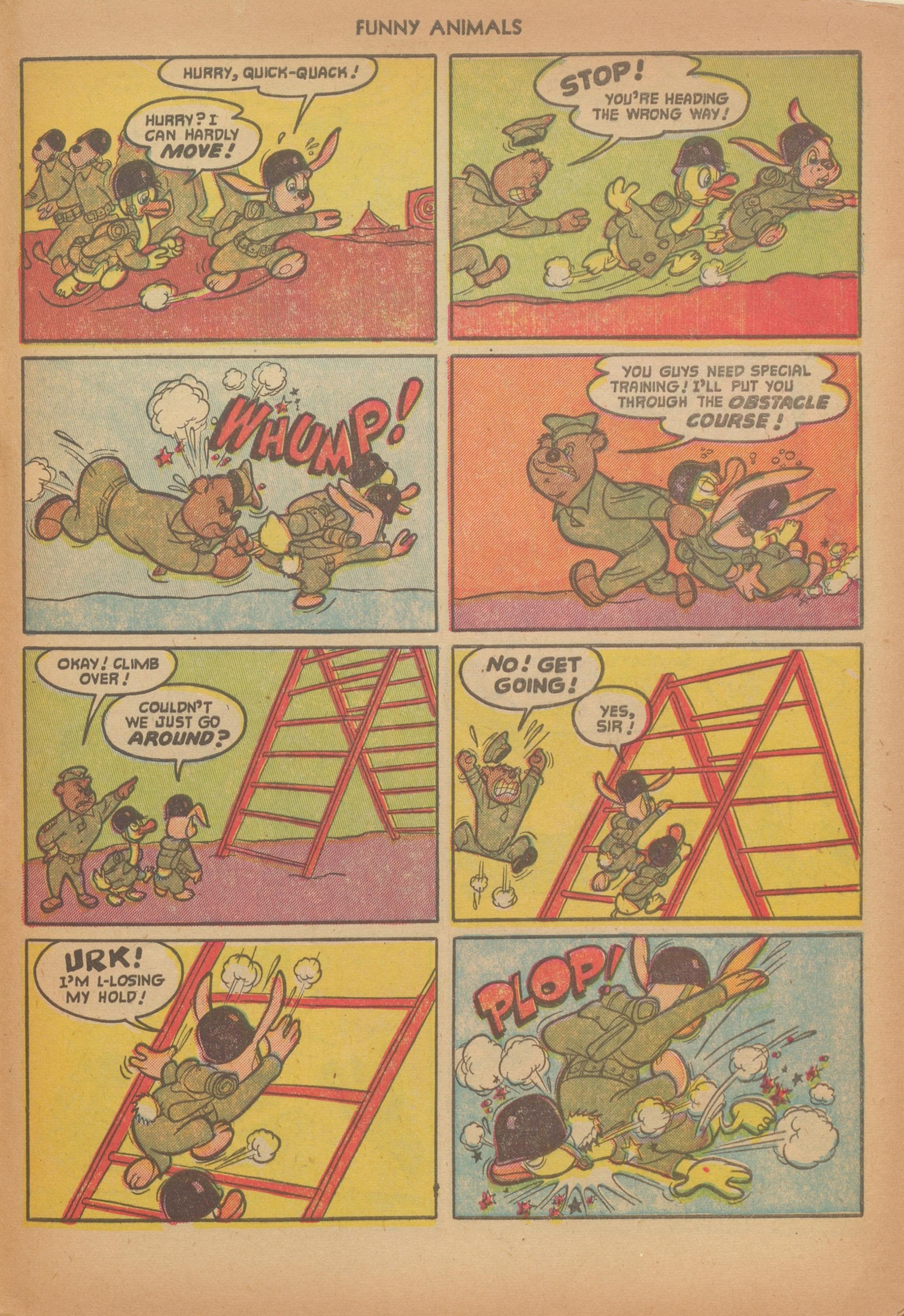 Read online Fawcett's Funny Animals comic -  Issue #75 - 29