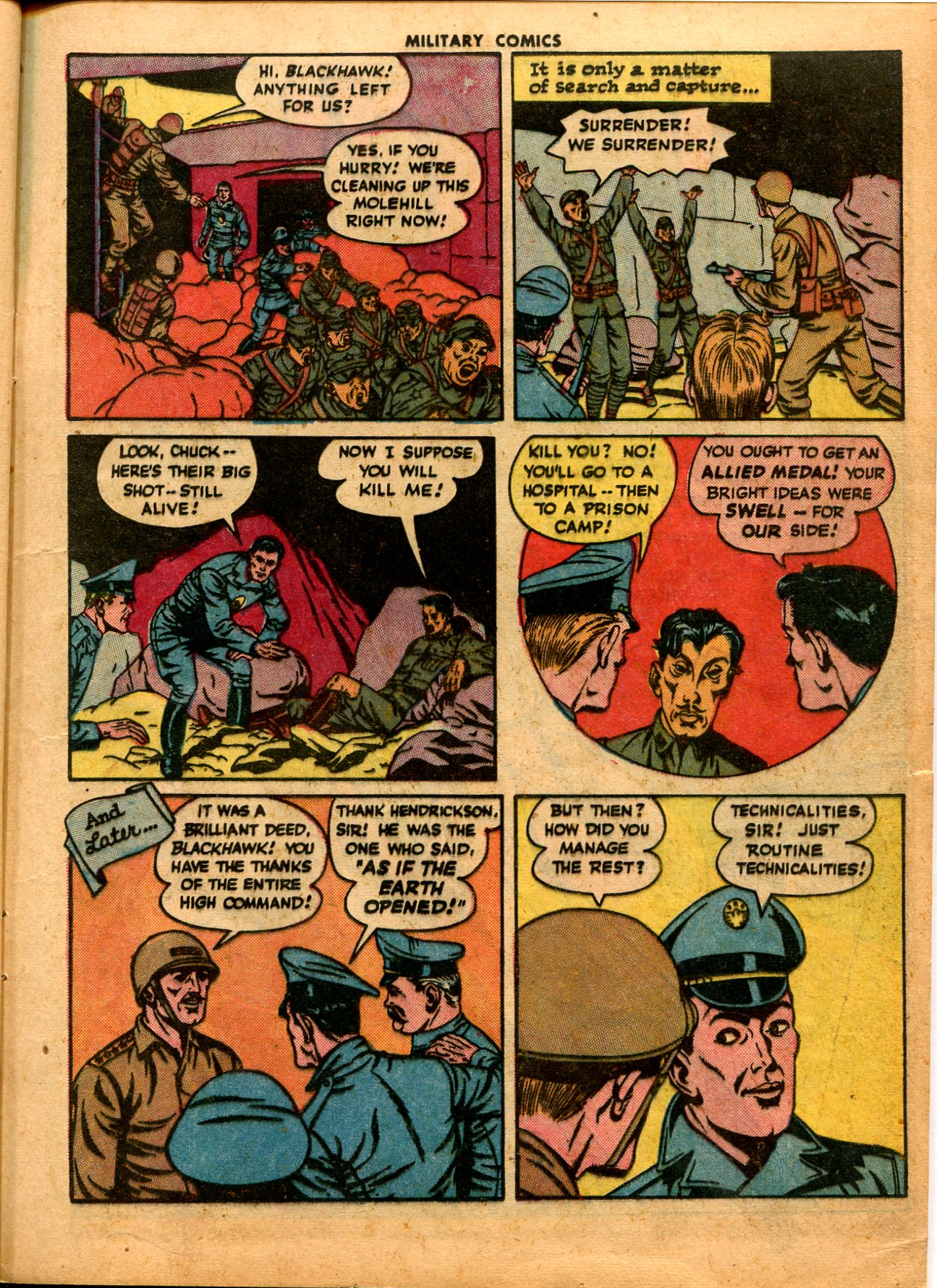 Read online Military Comics comic -  Issue #41 - 17