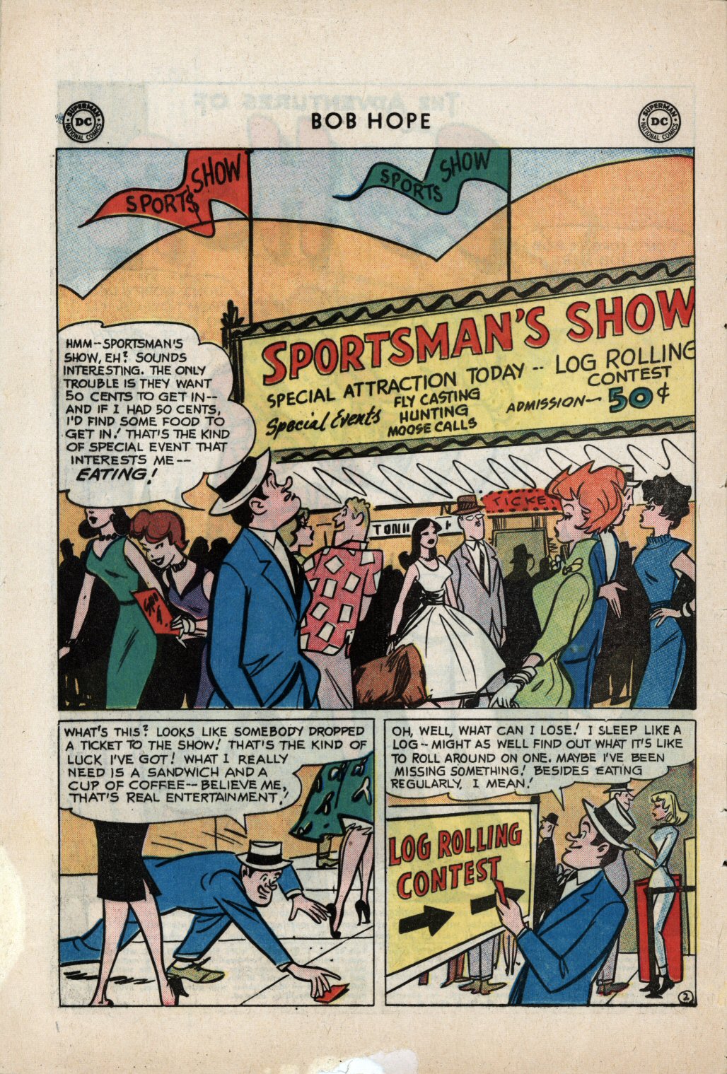 Read online The Adventures of Bob Hope comic -  Issue #59 - 4