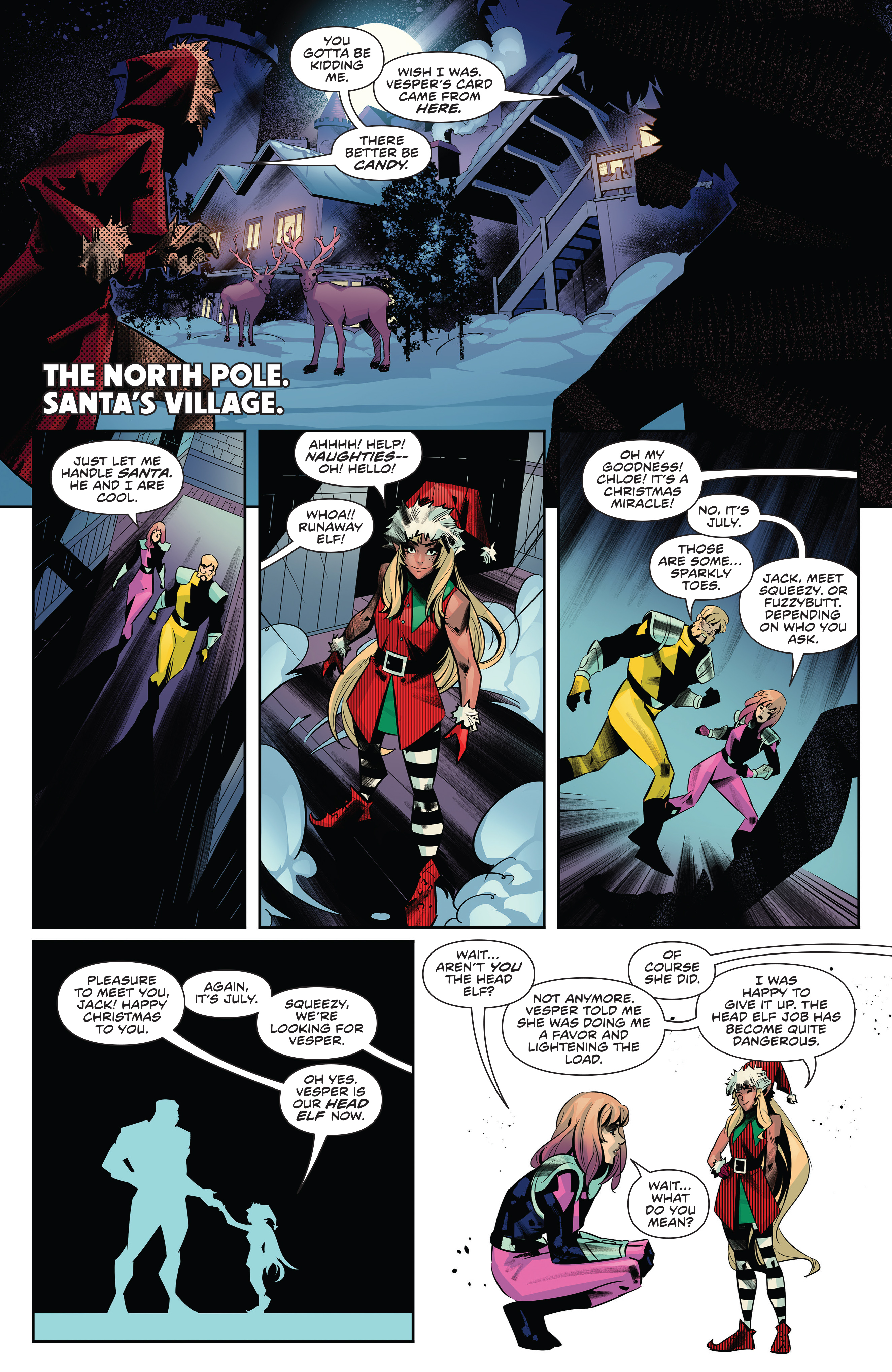 Read online Power Rangers Unlimited comic -  Issue # HyperForce - 14