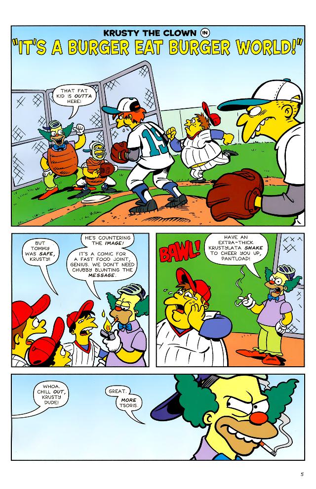 Read online Bongo Comics Free-For-All! comic -  Issue #2009 - 6