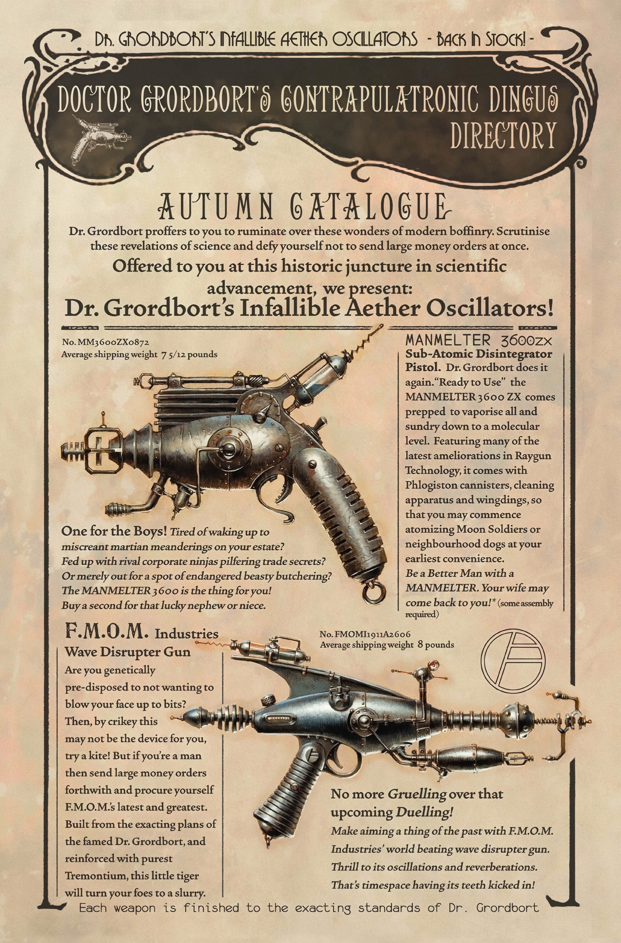 Read online Dr. Grordbort Onslaught comic -  Issue # TPB - 30