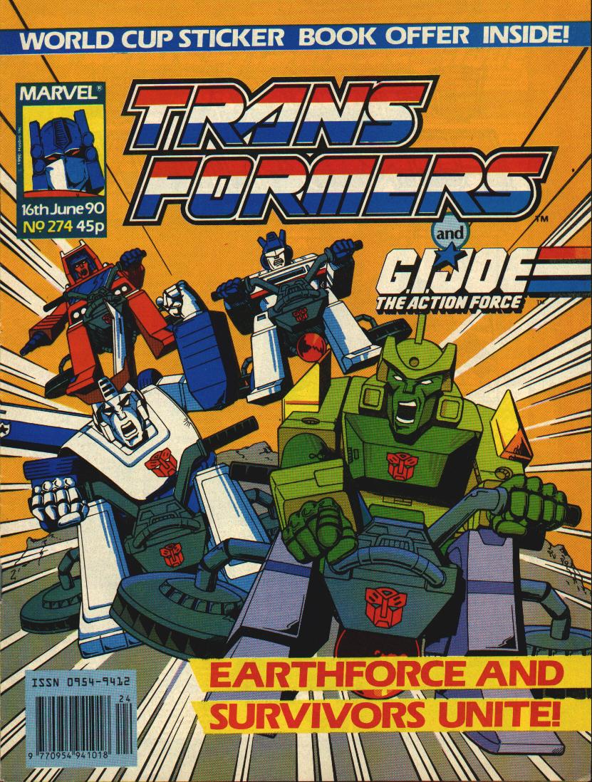 Read online The Transformers (UK) comic -  Issue #274 - 1