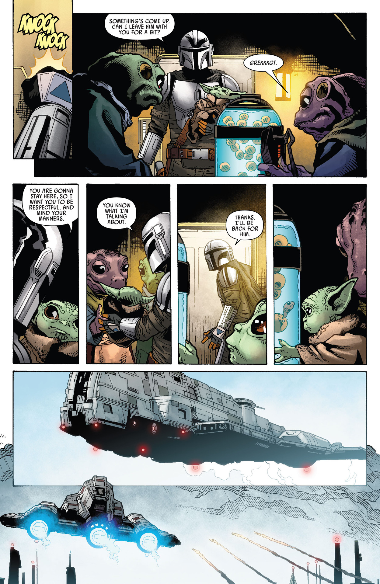 Read online Star Wars: The Mandalorian Season 2 comic -  Issue #3 - 17