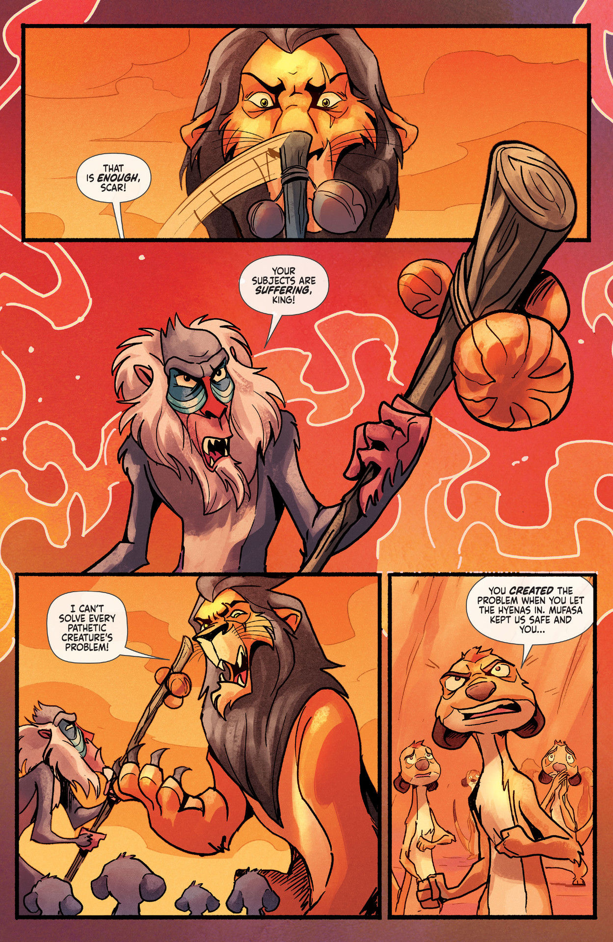 Read online Disney Villains: Scar comic -  Issue #4 - 10