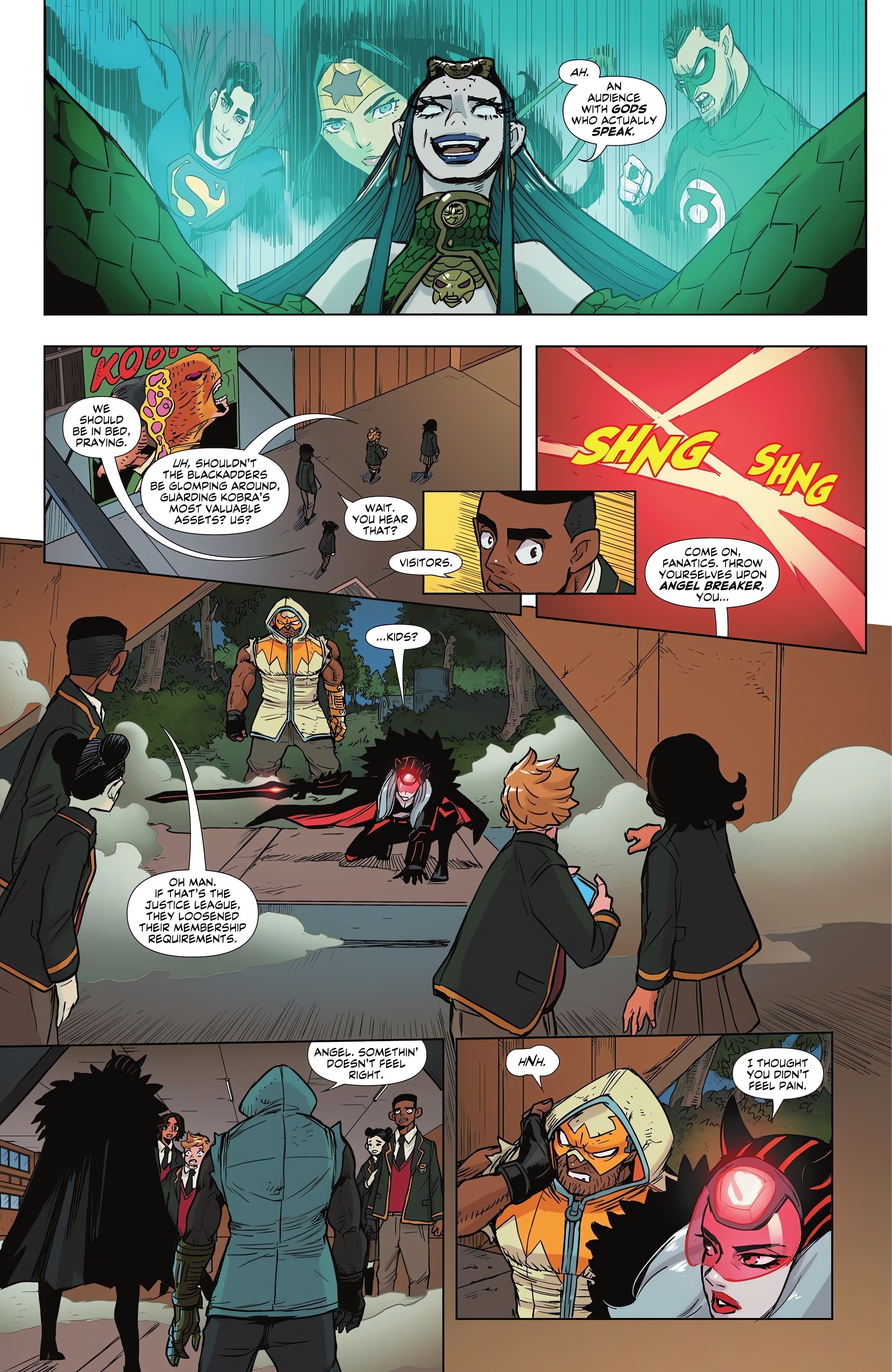 Read online Knight Terrors: Angel Breaker comic -  Issue #1 - 14