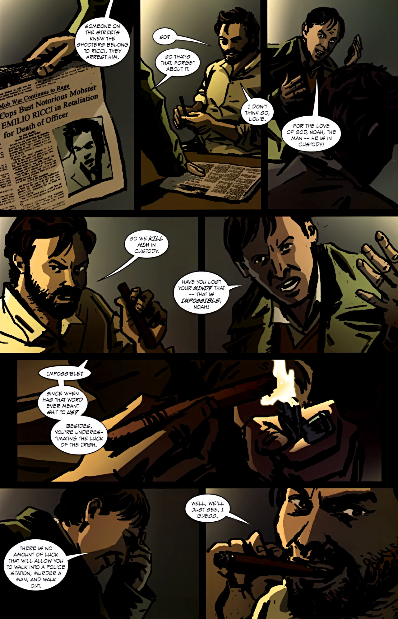 Read online The Boondock Saints: ''In Nomine Patris'' Volume 3 comic -  Issue #1 - 18