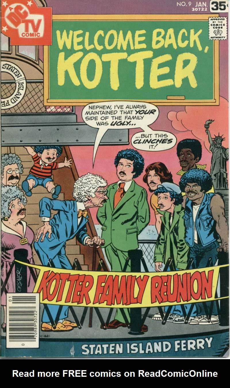 Read online Welcome Back, Kotter comic -  Issue #9 - 1