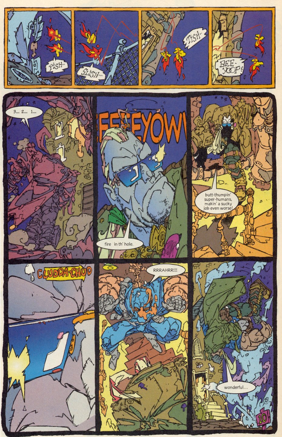 Read online Trencher comic -  Issue #1 - 12