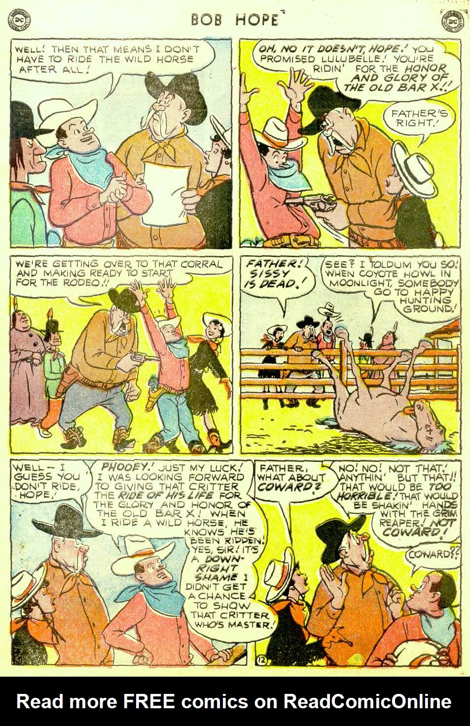 Read online The Adventures of Bob Hope comic -  Issue #6 - 47