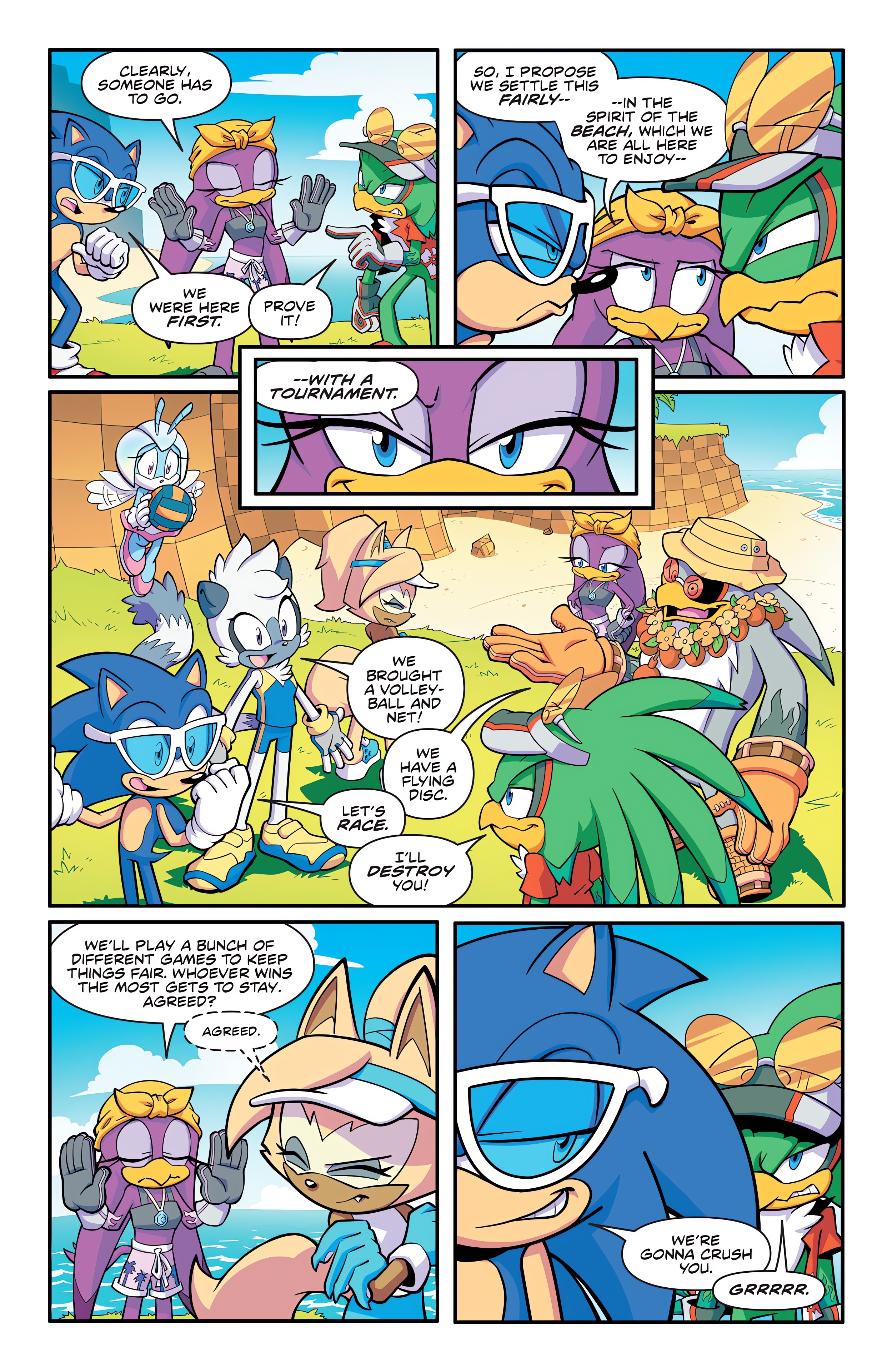 Read online IDW Endless Summer Sonic the Hedgehog comic -  Issue # Full - 11