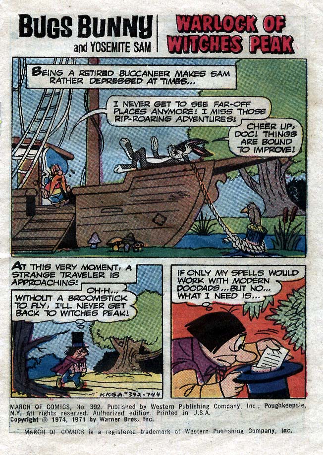 Read online March of Comics comic -  Issue #392 - 1