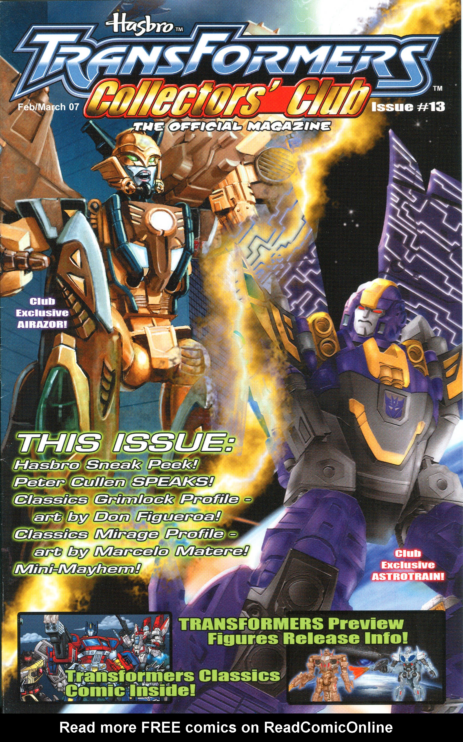 Read online Transformers: Collectors' Club comic -  Issue #13 - 1