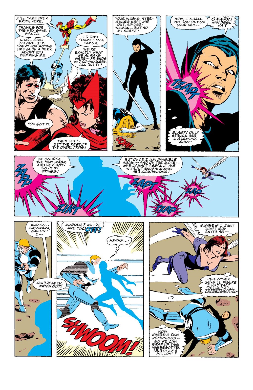 Read online Avengers West Coast Epic Collection: How The West Was Won comic -  Issue #Avengers West Coast Epic Collection California Screaming (Part 3) - 24