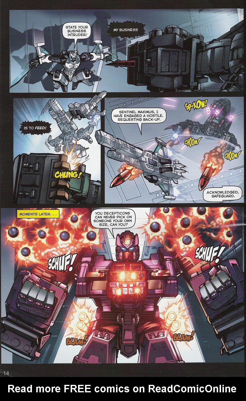 Read online Transformers: Collectors' Club comic -  Issue #4 - 14