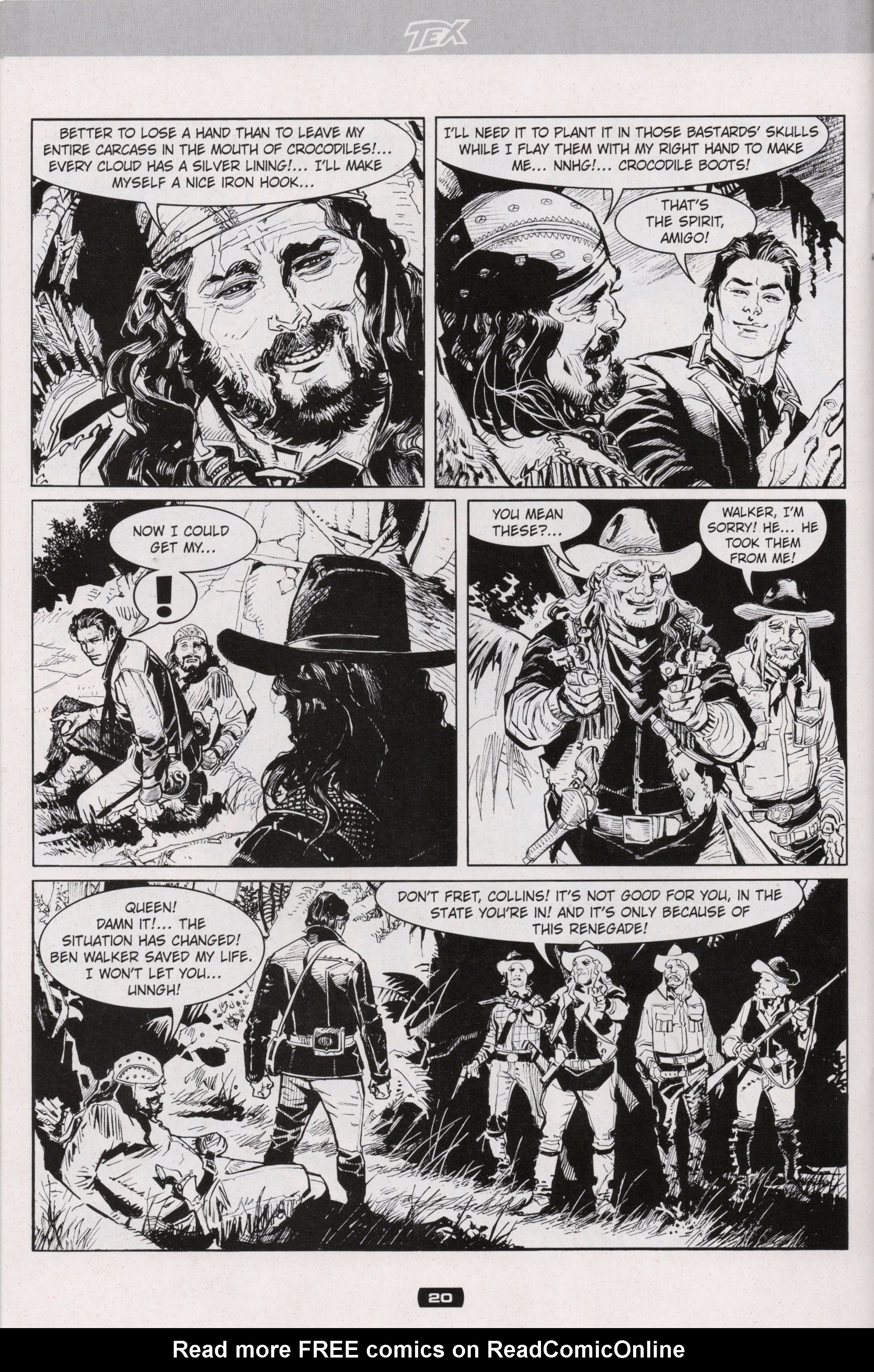 Read online Free Comic Book Day 2022 comic -  Issue # EC Tex In The Land Of The Seminoles - 20