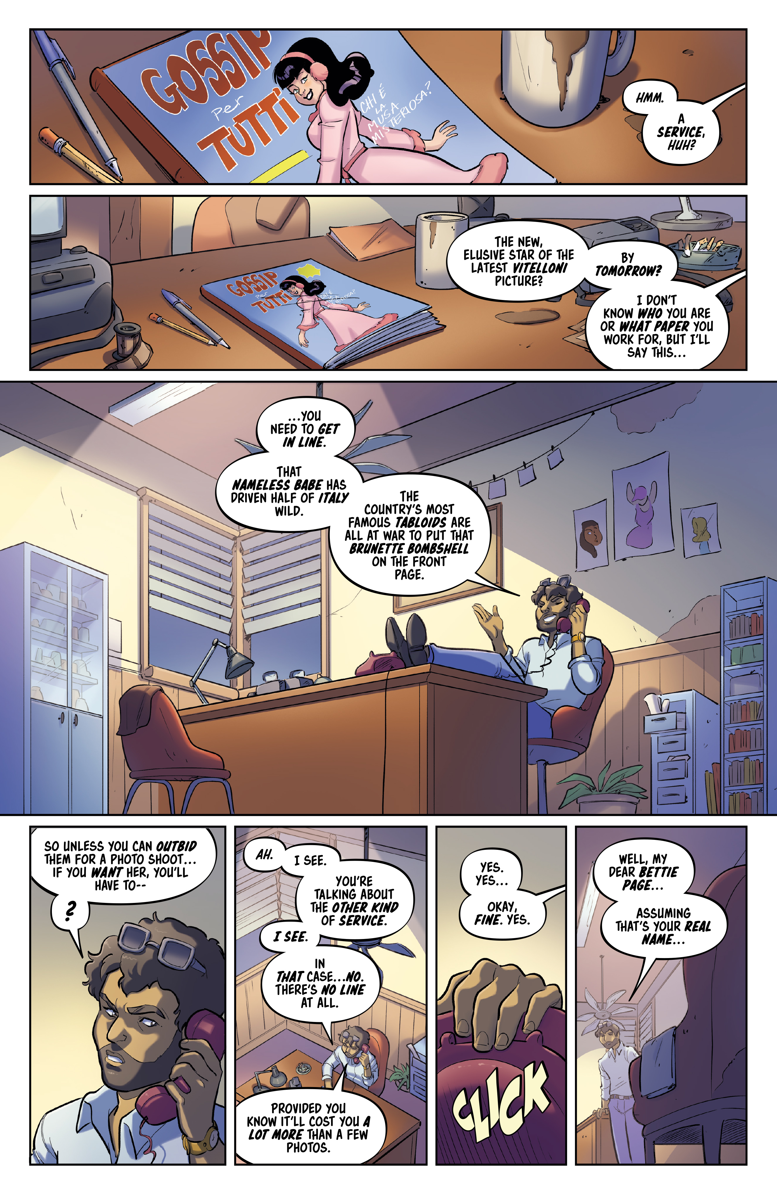 Read online Bettie Page (2023) comic -  Issue #2 - 23