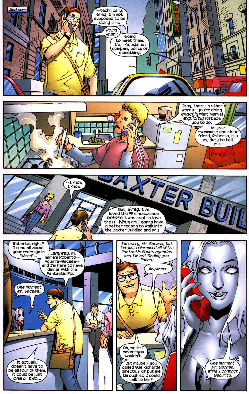 Read online Marvel Knights 4 comic -  Issue #23 - 6