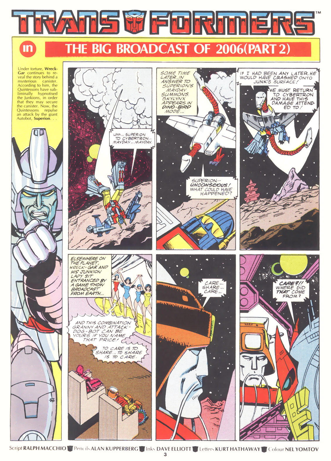 Read online The Transformers (UK) comic -  Issue #181 - 3